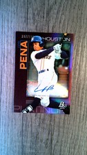 JEREMY PENA 2020 PLATINUM #TOP52 TOP PROSPECT AUTO PURPLE 197/199
