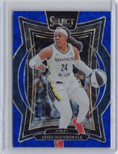 2025 Panini Select WNBA #4 Arike Ogunbowale Blue Scope Prizms #/199