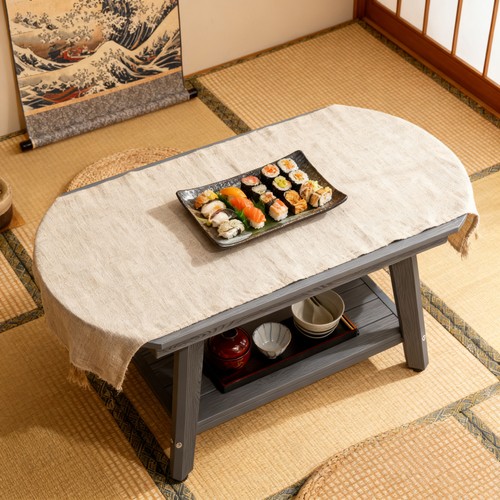 Coffee Tables with Storage Cabinet for Living Room，Small Farmhouse ...