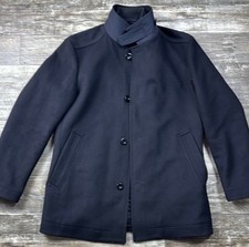 HUGO BOSS MEN'S BLACK WOOL JACKET 42R