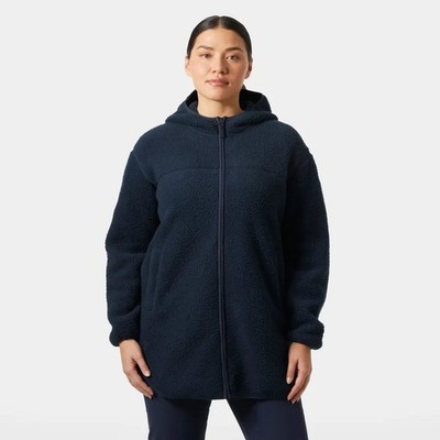 Helly Hansen Maud Pile Fleece Jacket - Women's - Medium / Navy | eBay