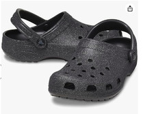 Crocs Sabots Sparkly paillettes Noir 38/39 EU