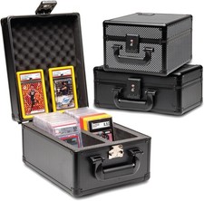 2 Row Graded Card Storage Box PSA Card Slab Case For Graded cards Holds 80+....