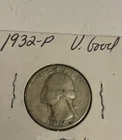 1932 P Mint Silver Washington Quarter 90% Percent Silver