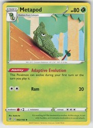 Metapod 002/192 Rebel Clash