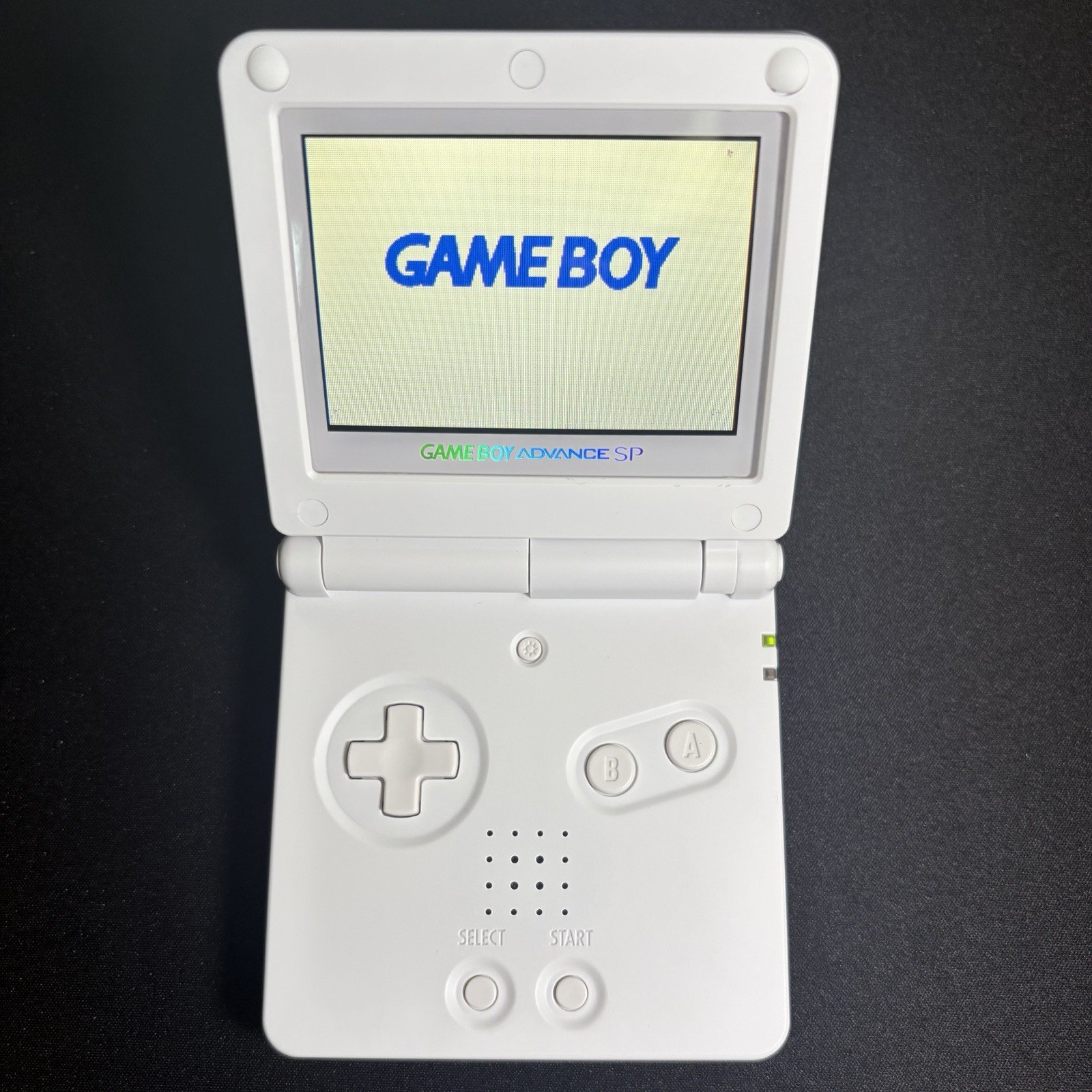 Console Game Boy Advance SP GBA Mat White rétroéclairage IPS 3.0 pouces