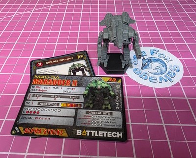 BattleTech Marauder II  Mech -- Inner Sphere Direct Fire Lance + Cards