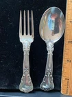 CHANTILLY STERLING FLATWARE POLISHED  2 PIECE BABY SET GREAT SHAPE GIFT QUALITY
