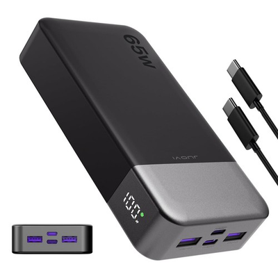 #ad Power Bank 20000mAh 65W Charging Portable External Battery Backup For Cell Phone $37.99