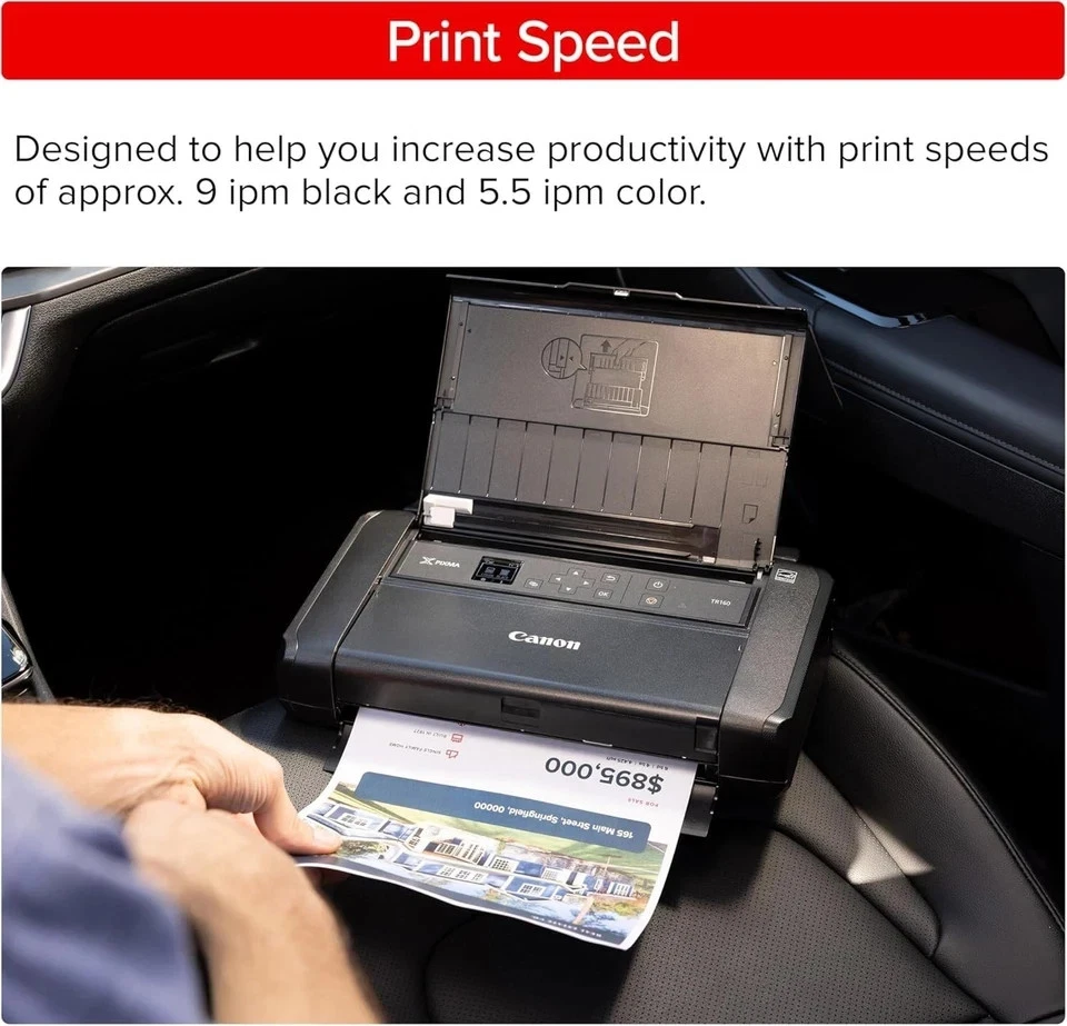 Canon Pixma TR150 Wireless Mobile Printer - Image 4 of 4