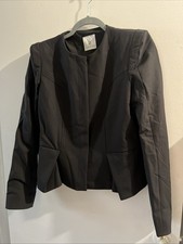 Valentina Shah Olivia Black Blazer Size 6