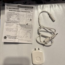 Scosche FlyTunes BTTWT-SP Wireless Audio Transmitter Bluetooth White