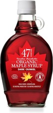 47° North Single Source Organic Canadian Maple Syrup Grade A (250g, Dark Robus