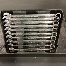 Snap On Tools Usa Oexm710b 10pc Metric 10mm To 19mm Combination Wrench Set 12pt