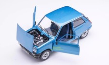NOREV 1/18 Renault 5 Alpine 1977 Alloy Diecast Model Car Blue Toys Gifts Display