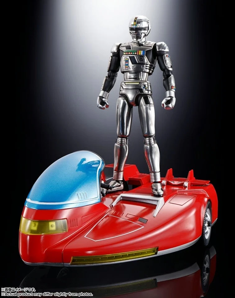 CHOGOKIN SPACE SHERIFF GAVAN & SAIBARIAN ACTION FIGURE SET BY BANDAI TAMASHII - Image 3 of 4