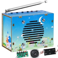 STEM Science Kits for Kids 8-14 | DIY Electronic FM Radio Craft Projects