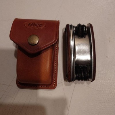 Unused HIRO Knives Multi-Tool with Leather Case