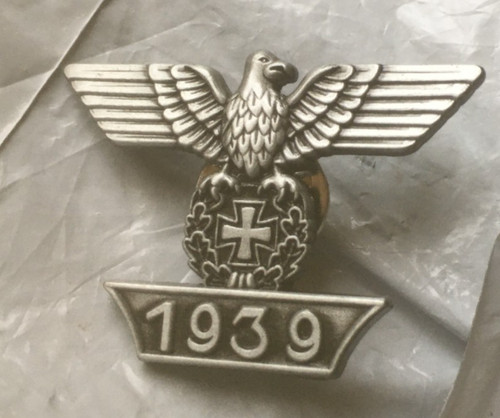 German Eagle Iron Cross 1939 / copy/  pin badge