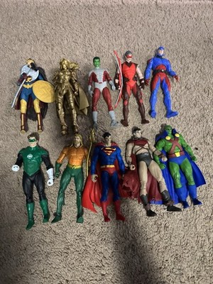 Justice League Lot Dc Multiverse Aquaman Green Lantern Green Arrow wonder woman
