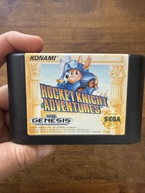 RARE Vintage Rocket Knight Adventures Sega Genesis Video Game Complete
