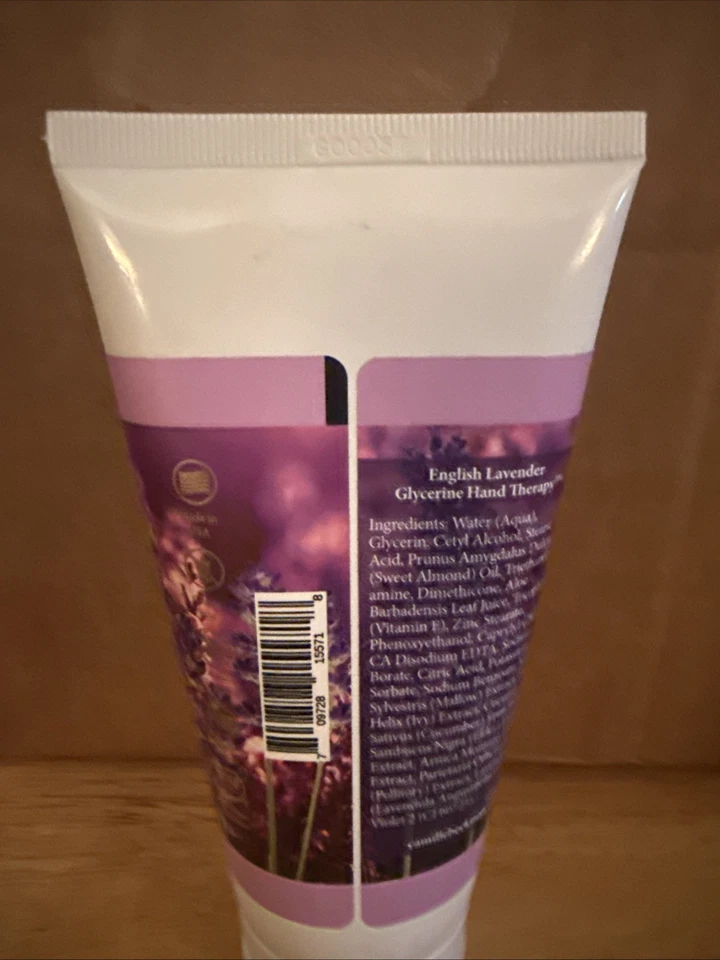 Крем для рук Camille Beckman Glycerine Hand Therapy 6 унций — аромат английской лаванды - Изображение 3 из 4