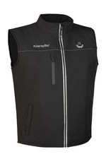 Men's Heated Textile Vest Battery Compatible Adjustable Heat System