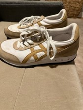 Onitsuka Tiger Serrano 1183A205 Gold-/White Unisex Sneakers Casual Shoes Size 5