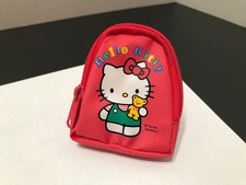 Vintage 1995 Sanrio Hello Kitty Mini Backpack Coin Purse Keychain - No Keychain
