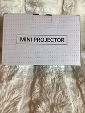 Mini LED Projector 320x240 Supports 1080P Portable Multimedia Projector