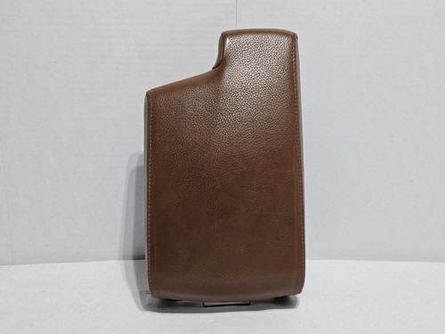 BMW E90 E92 328i 335i Front Center Console Armrest Brown Leather 2006-2013 OEM - Picture 5 of 17