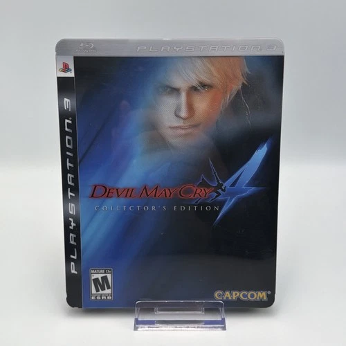 Devil May Cry 4 Collector's Edition PS3 Complete CIB Slip Cover Excellent