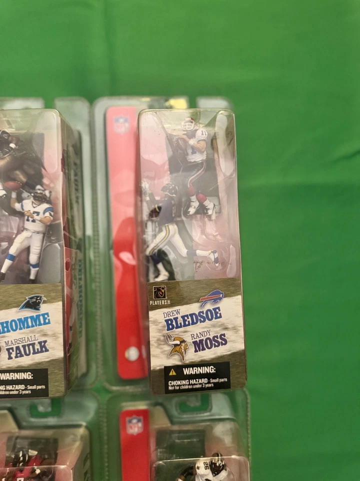 Lote de 6 figuras Mcfarlane NFL Randy Moss Ray Lewis Mike Vick Foto 4 de 4