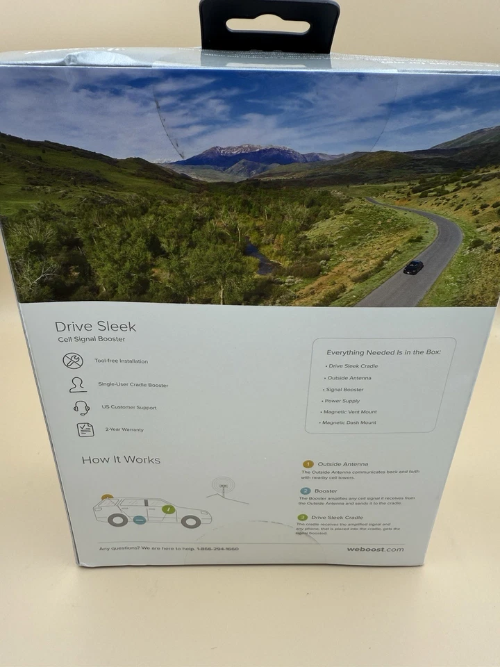 weBoost Drive Sleek 4G LTE Car SUV Cell Phone Signal Booster 470135 - Image 2 of 4