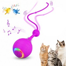 Automatic Rolling Ball Smart Cat Dog Toy Electric Pet Self-moving Kitten lot
