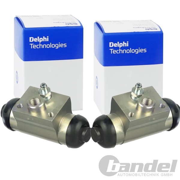 2X Delphi Radbremszylinder 19Mm Passend FüR Land Rover Freelander Trommelbremse-image