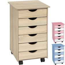 Kommode Kinderzimmer Schubladen Rollcontainer Schubladenschrank Rollwagen Kinder