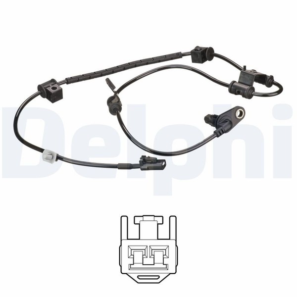Delphi ABS Sensor Raddrehzahl SS21039 FüR KIA Sportage 3 SL GDI LPG Crdi AWD-image