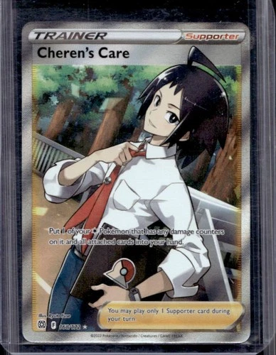 2022 Pokemon SWSH Brilliant Stars Cheren's Care #168/172