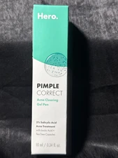 Hero Cosmetics Pimple Correct Acne Clearing Gel Pen 2% Salicylic Acid 10/2025