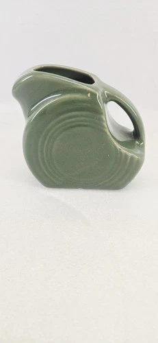 MINI DISK PITCHER creamer Sage green NEW FIESTA  5 OZ.
