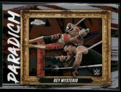 Rey Mysterio 2025 Topps Chrome WWE Paradigm #PAR-REM