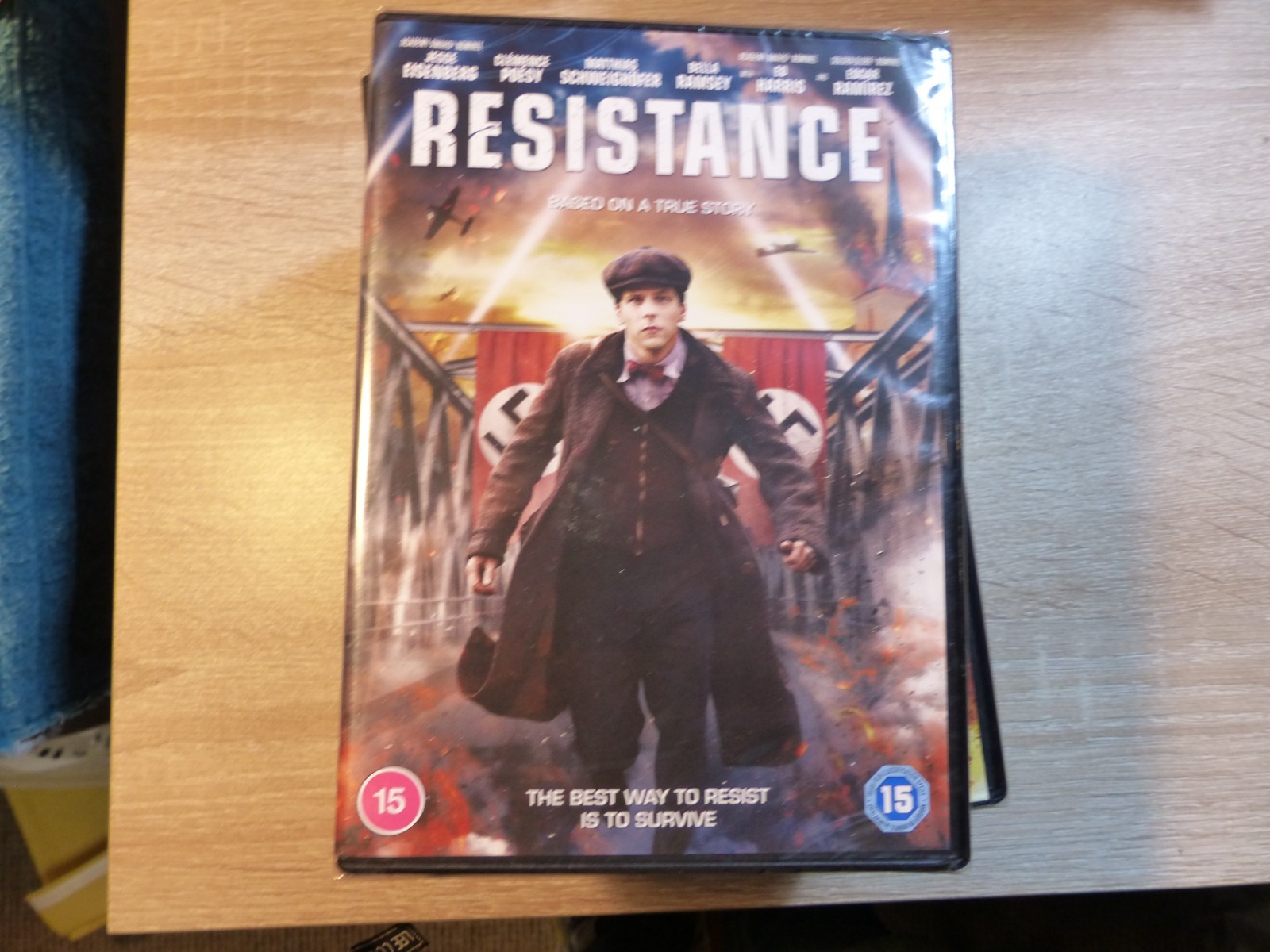 Resistance (DVD, 2020) - Jesse Eisenberg, Ed Harris.- NEW & SEALED