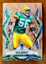 2025 Panini Phoenix #68 Nick Barnett /125 Bronze Pandora Prizm SP Packers Star