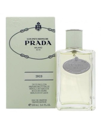 PRADA Iris Eau de Parfum Spray 3.4 fl oz 100ml Iris Mandarine Neroli Cedar