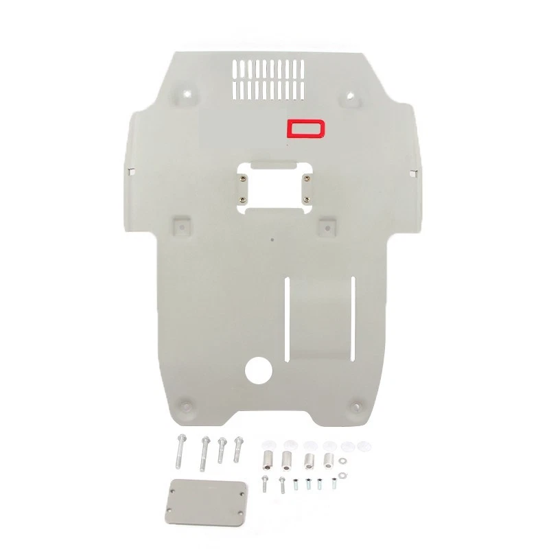 Placa de deslizamiento inferior delantera apta para Toyota Tacoma TRD 2016-2023 con letra 3D roja Foto 4 de 4