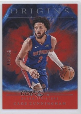 2024-25 Panini Origins Red 228/299 Cade Cunningham #60 1gg4