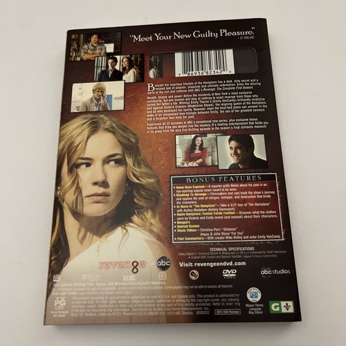 Revenge - The Complete First Season Free Postage - Picture 2 of 2