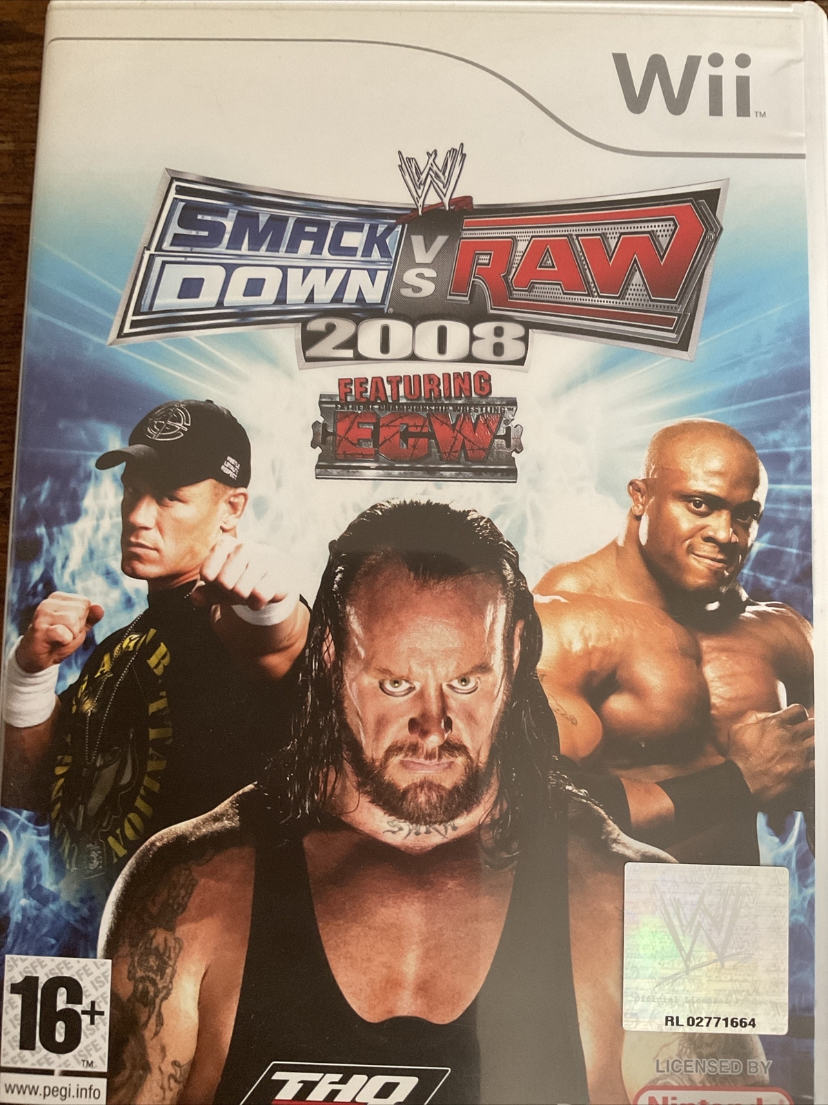 SmackDown Vs Raw 2008 (Wii)