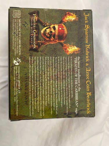 Bearbrick Kubrick Jack Sparrow Aztec Coin Pirates of the Caribbean vinyl figures - Picture 8 of 8
